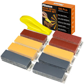 Pihemum mini detail sanding kit package shown for precise edge work