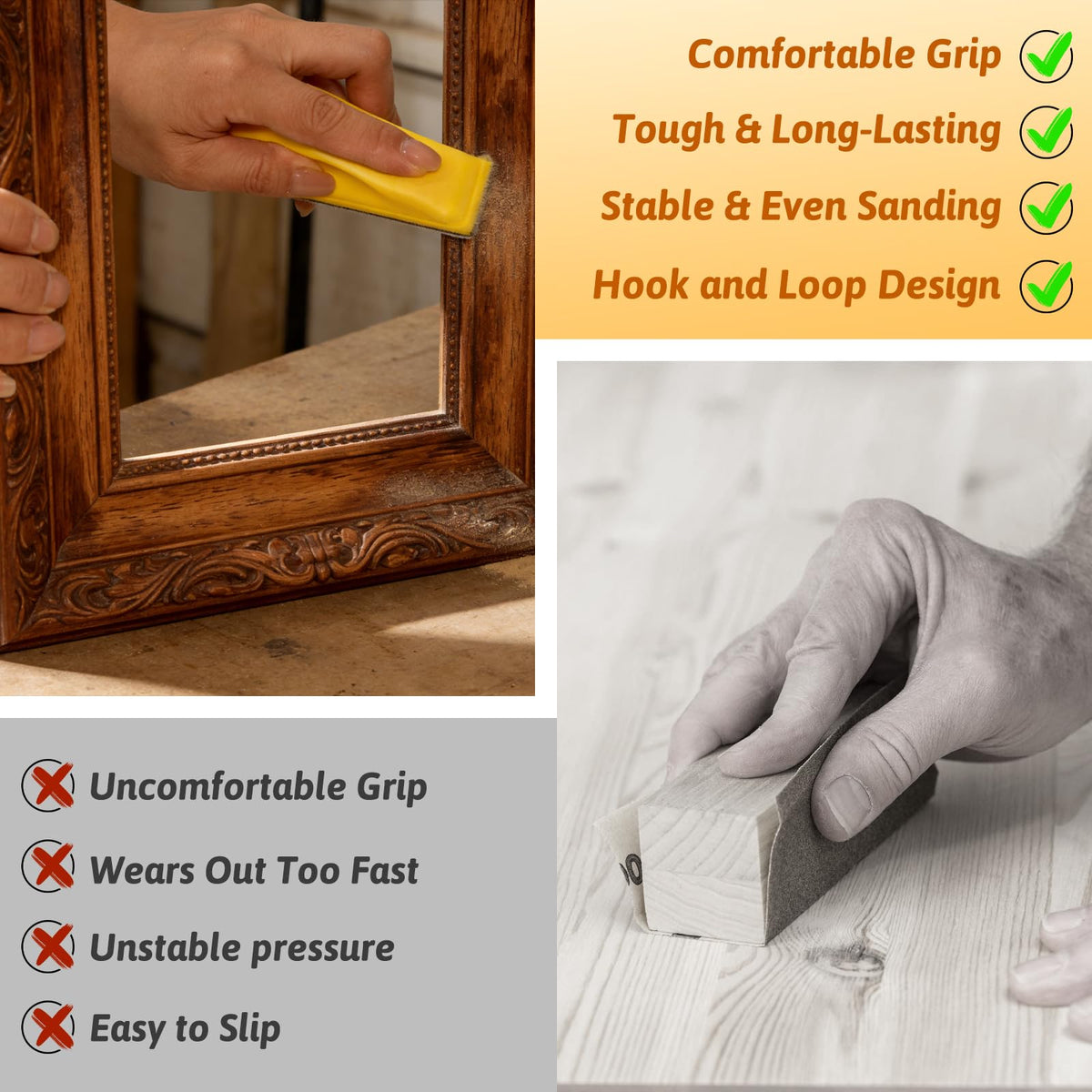 Pihemum three-color grit system helps select the right roughness quickly