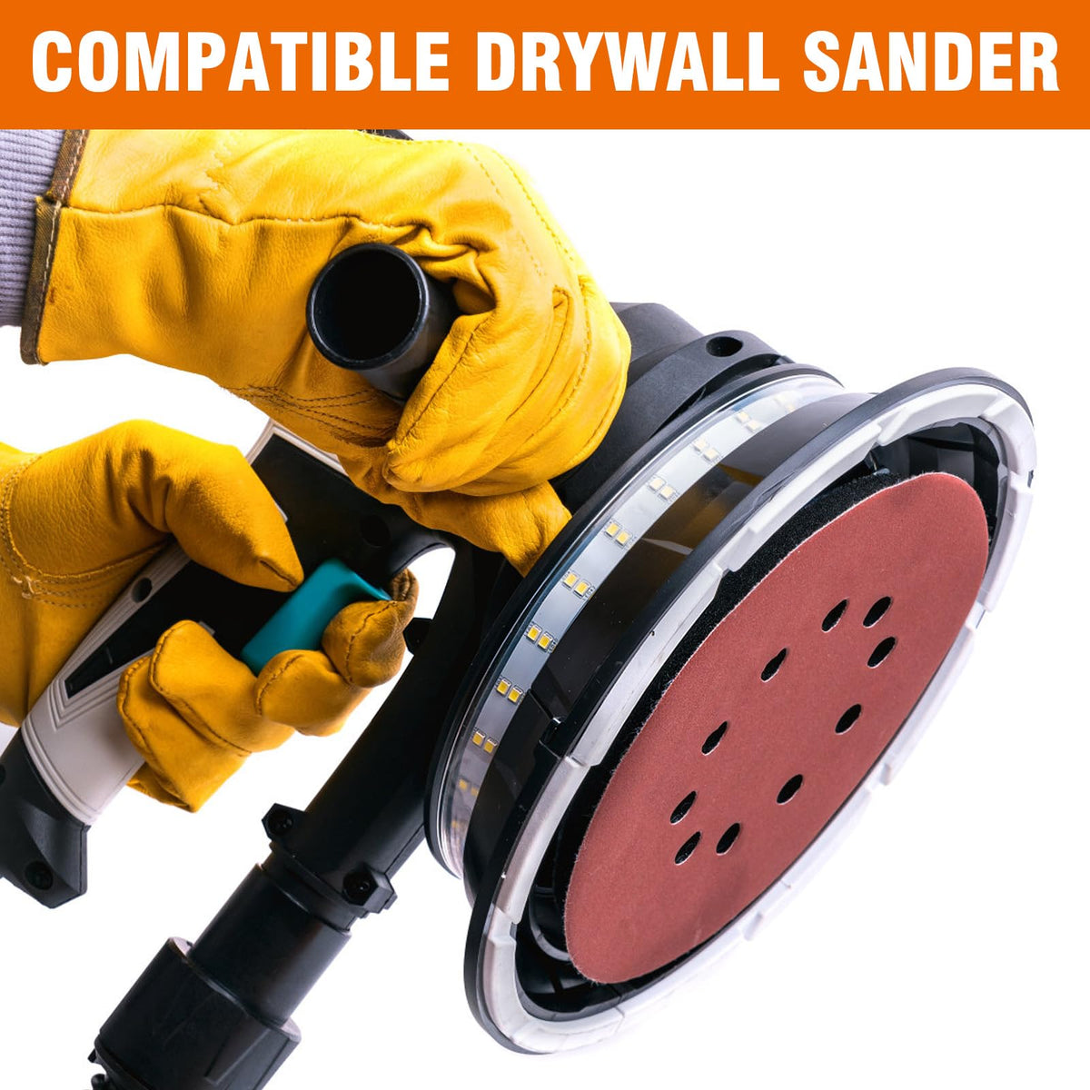 Pihemum sanding discs suitable for smoothing wood and metal surfaces with controlled abrasiveness.