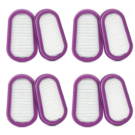 PIHIL 8-pack P100 filters front view for reliable filtration.