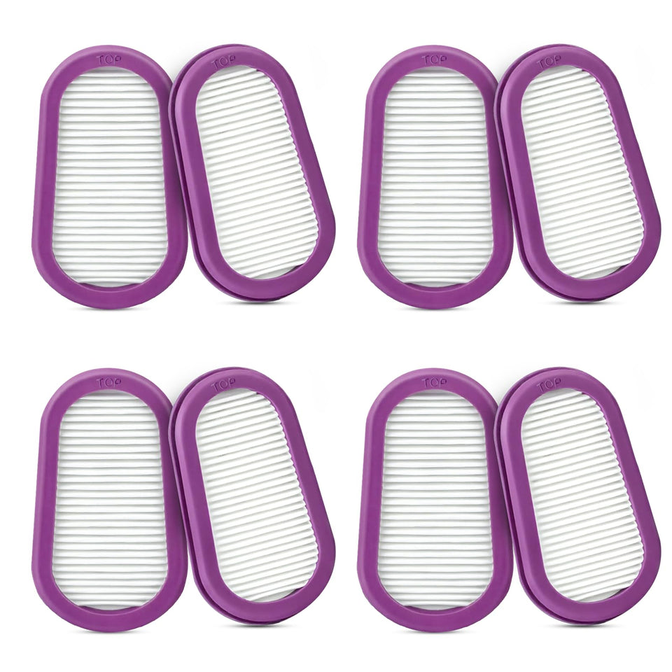 PIHIL 8-pack P100 filters front view for reliable filtration.
