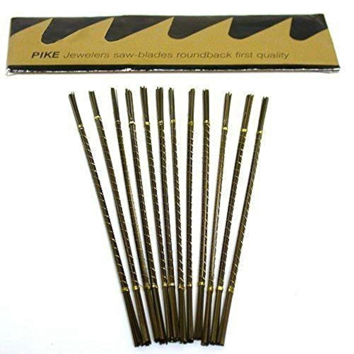Pike 2-0 jeweler sawblade pack for precise metal cutting and long blade life
