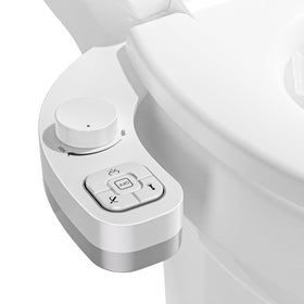 PIKETS dual nozzle bidet offers front and rear wash for improved personal cleanliness.