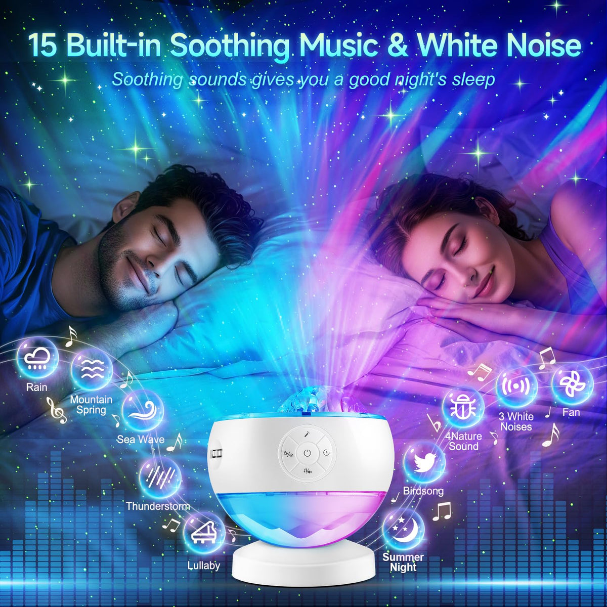 PIKOY Bluetooth speaker syncs music with visuals for gatherings