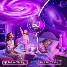 PIKOY Galaxy Projector ambient mood light for relaxation.