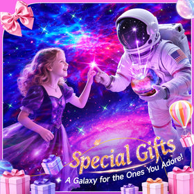 Gift-ready packaging of PIKOY Galaxy Projector for teens and kids.