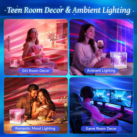 PIKOY White noise options include nature sounds to support sleep.
