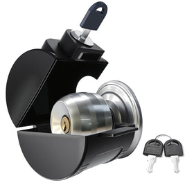 PILISPARK door knob cover lock on a door improves security for tenants.