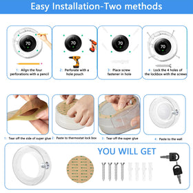PILISPARK energy control thermostat guard supports efficient temperature management