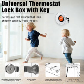PILISPARK lock case with key secures controls and prevents unauthorized changes