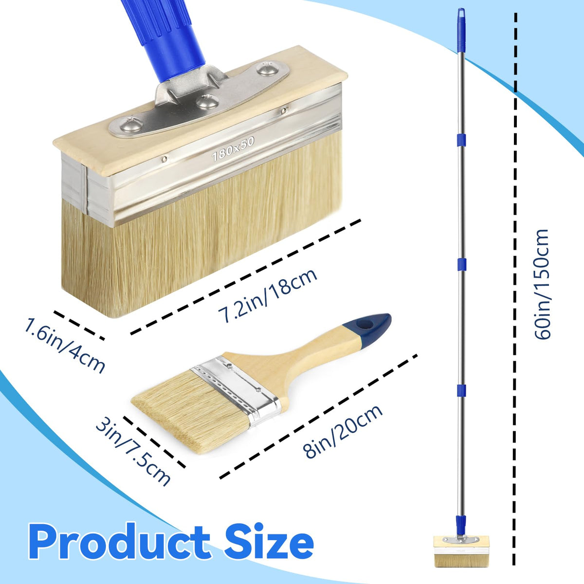 PIMEKOY versatile deck stain kit suitable for wood, fences, and walls.