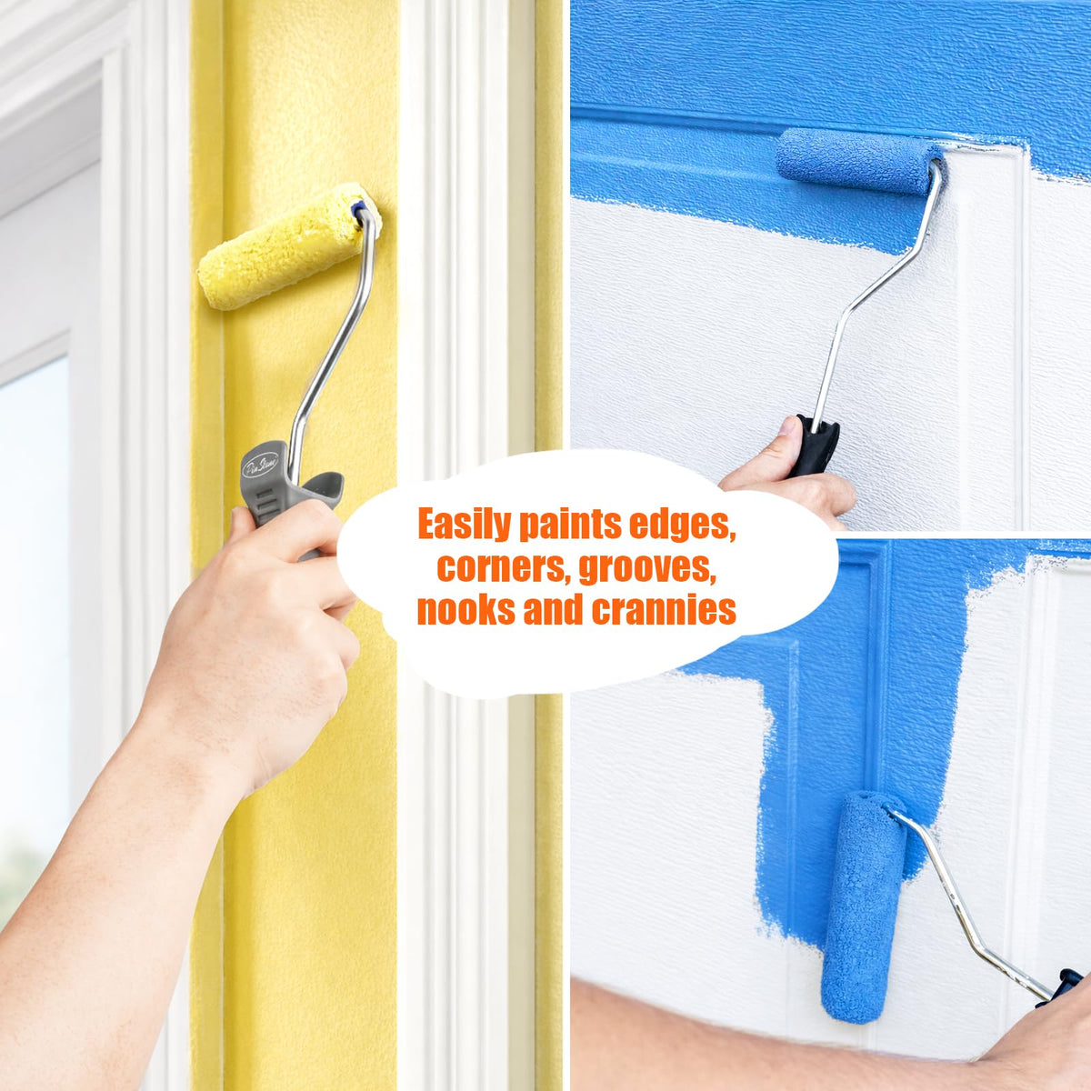 PinStone easy-clean reusable rollers for cost-effective painting