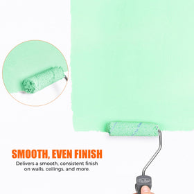 PinStone small rollers ideal for painting cabinets, furniture, and trim