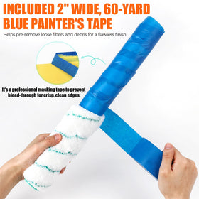 PinStone rough-surface roller delivers consistent coverage on stucco, brick, and masonry
