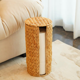 PINXIURY water hyacinth roll holder compact dimensions fit tight spaces