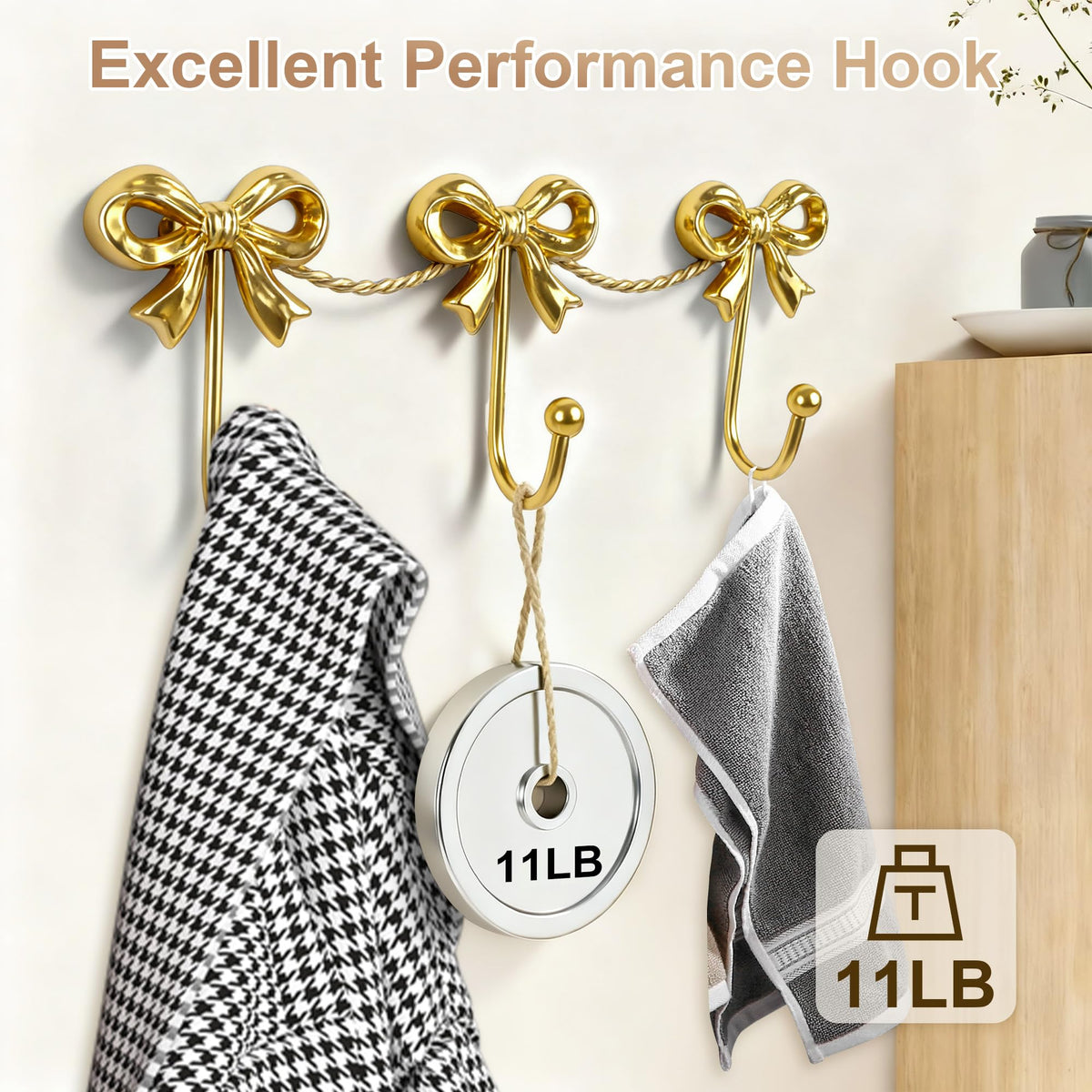 Pipigaty loveshackfancy-inspired bow; chic wall accent with function.