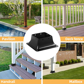 Pirosim solid steel base features 2mm wall for strength.