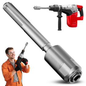 Pisman SDS Max to SDS Plus adapter assembly enabling versatile tool compatibility
