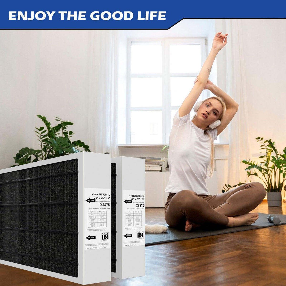 Pitymody X6675 replacement filter offers long-lasting filtration and easy upkeep.