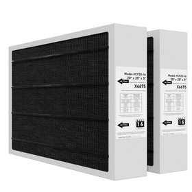 Pitymody X6675 20x25x5 filter ready for Lennox installation, improves indoor air quality.