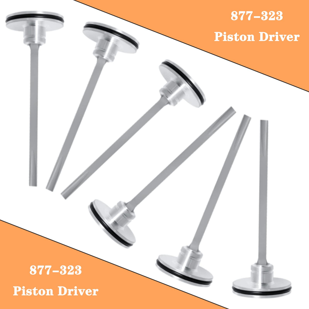 Piwerod piston-driver installation step demonstrates easy one-person setup