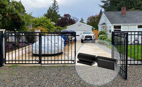 Pixplex 2-pack weld-on hinges for heavy-duty gates and ramps.