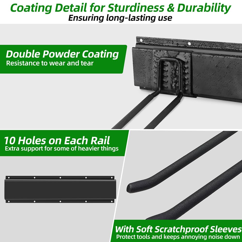 PIYILO rail mounting kit demonstrates quick, secure wall installation