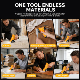 PJE ergonomic handle improves comfort during extended cutting sessions