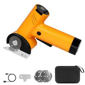 PJE 2026 upgrade cordless scissors with LED display showing battery and speed for precise work