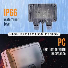 Pjerjzn wall-mount installation image highlighting easy mounting and placement flexibility.