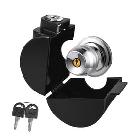 PKLIYH universal door knob cover on a circular knob highlighting safe access and protection.
