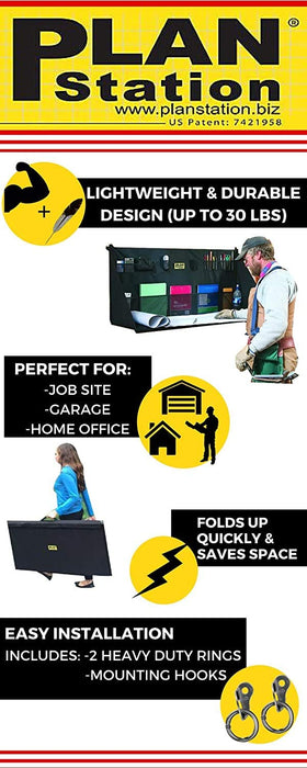 Plan Station Pro WS3800 compact setup on garage bench for quick tasks