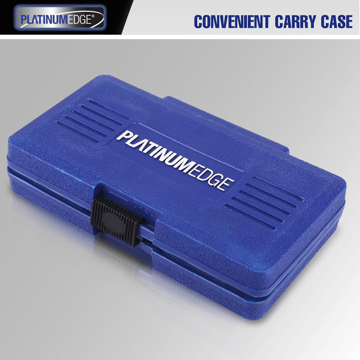 PLATINUMEDGE compact, portable kit fits tight spaces for on-site work.