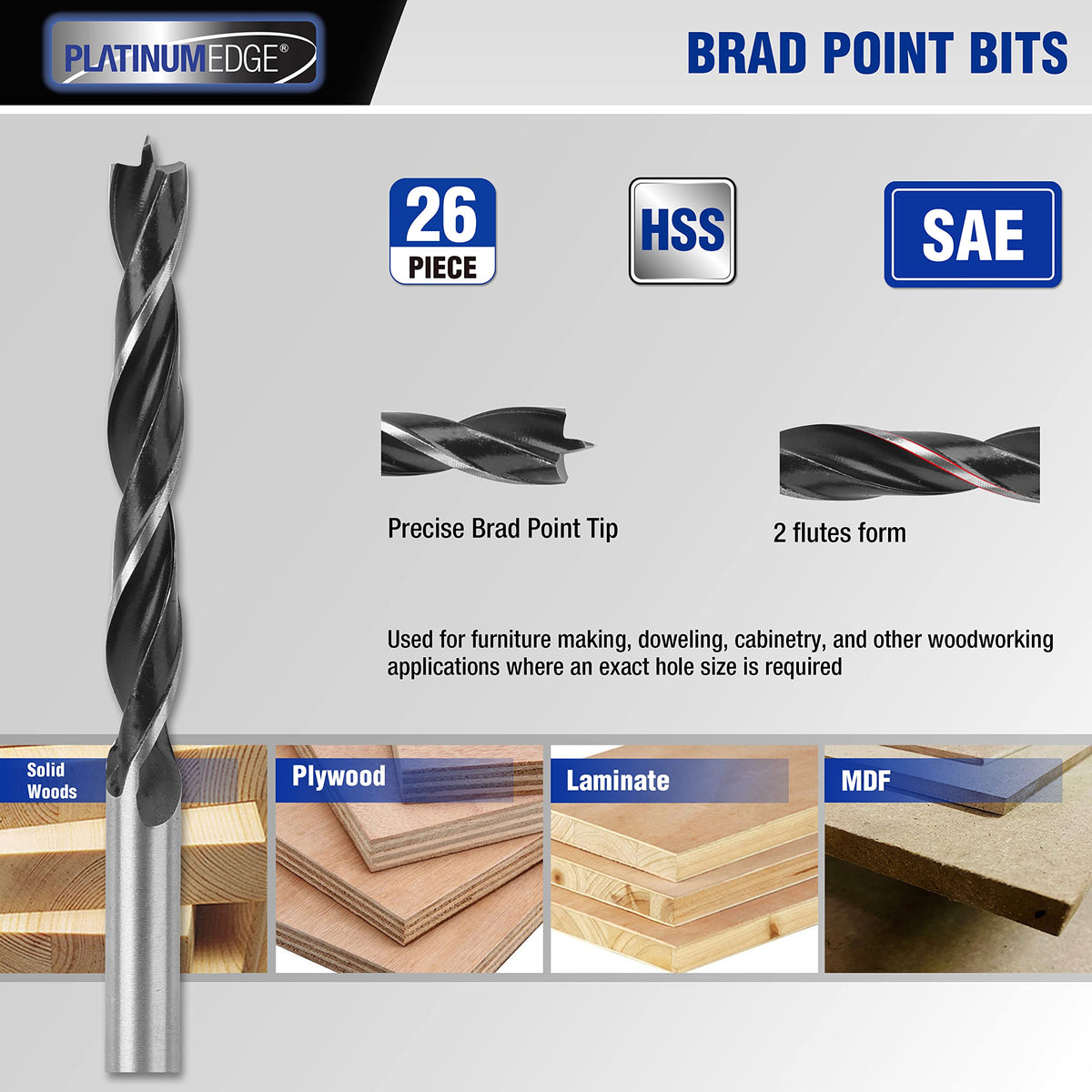 PLATINUMEDGE storage case keeps bits organized for on-site use