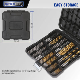 PLATINUMEDGE drill bits in action showing versatile drilling performance