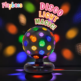 Playbees 11inch LED disco ball becomes a standout big centerpiece for celebrations.