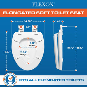 Plexon quick-release hinges enable fast cleaning without tools.
