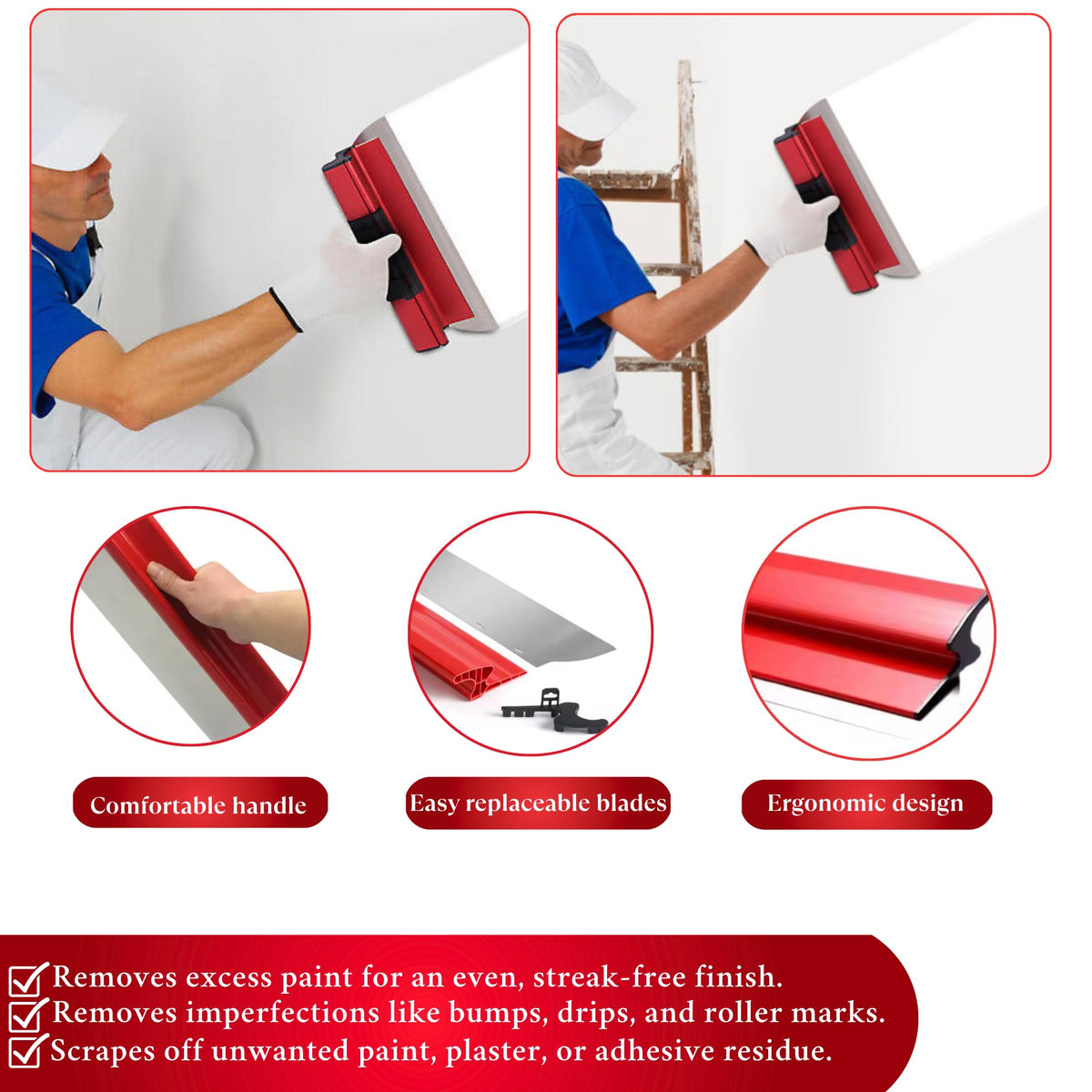 PLONIC interchangeable blades allow quick task swaps during projects.