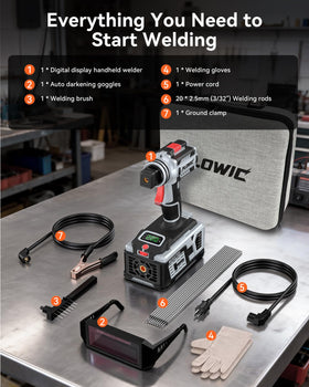 PLOWIC on-site repairs with a compact kit that fits in a toolbox.