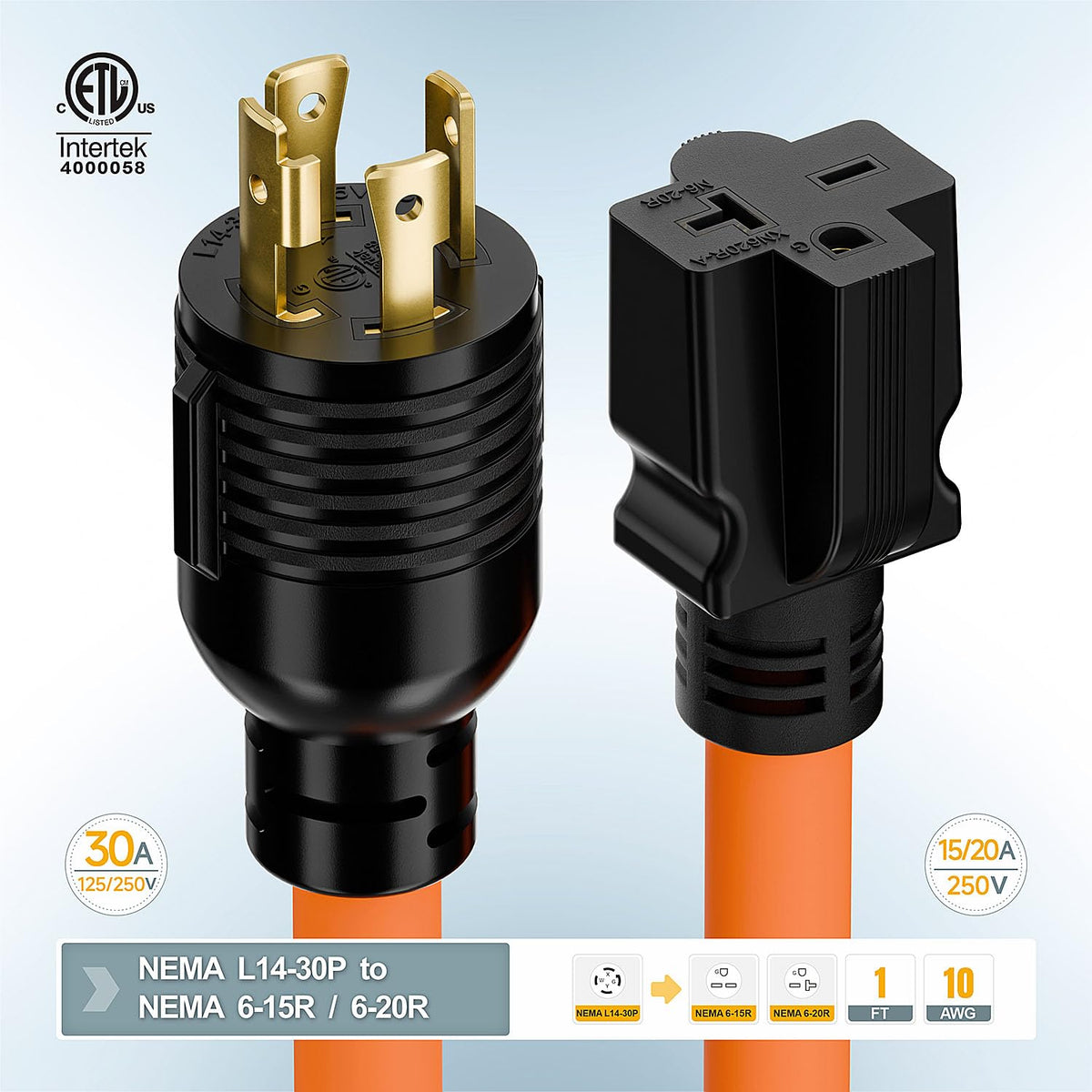 Plugrand 6-20R female close-up reveals strong pins and contact reliability.