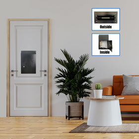 Plugsharge durable black powder coating provides long-lasting finish.