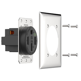PLUGTUL 14-50R supports Level 2 EV charging setups indoors.