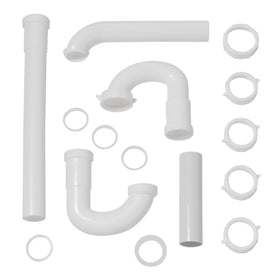 PlumbCraft Waxman 15-piece kit main view for versatile bathroom drain repairs.