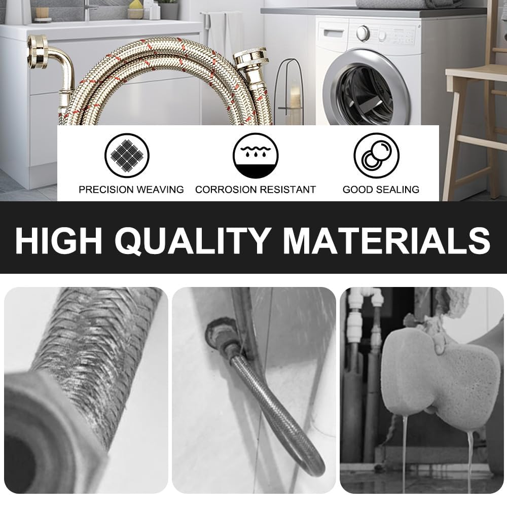 PLUMBINGMASTER brass nuts and fittings ensure strong corrosion resistance.