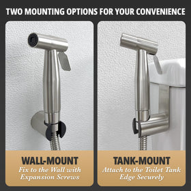 Plurvix bidet sprayer brass T-valve showing sturdy leak prevention and smooth control.