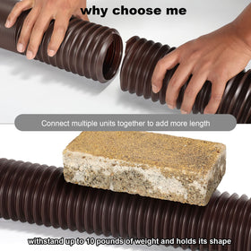 Close-up shows thickened PE material during durability testing
