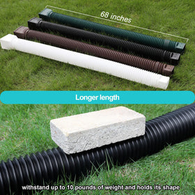 Thickened PE material ensures sturdiness in outdoor conditions.