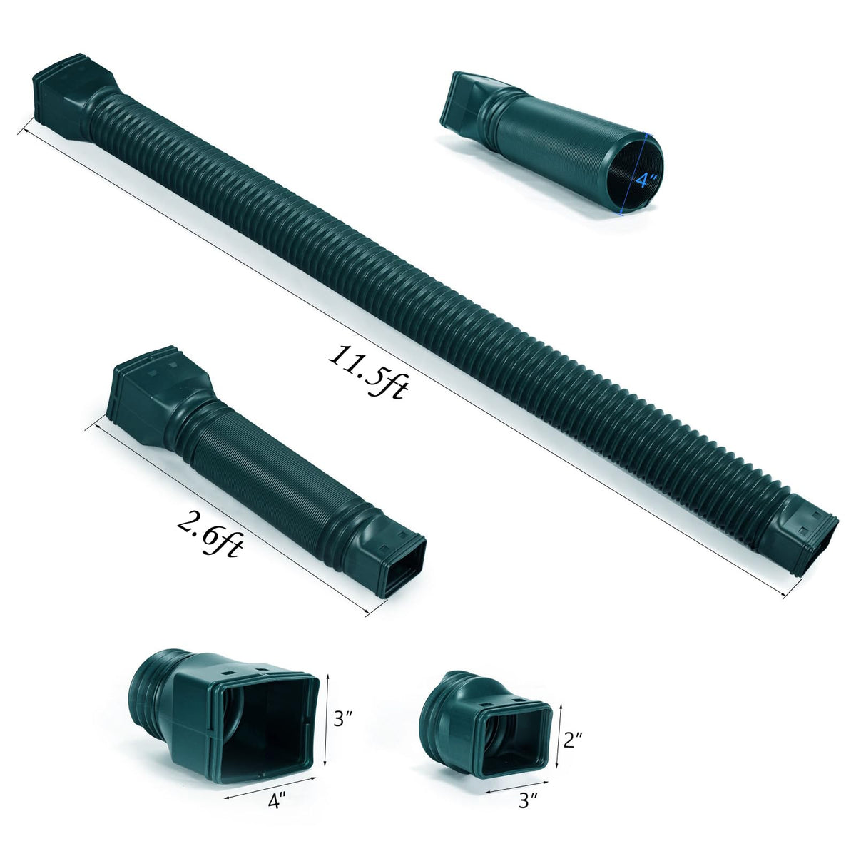 Plusgutter rainwater extension garden irrigation supports efficient runoff management