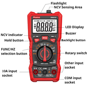 Plusivo compact handheld design fits in a tool bag