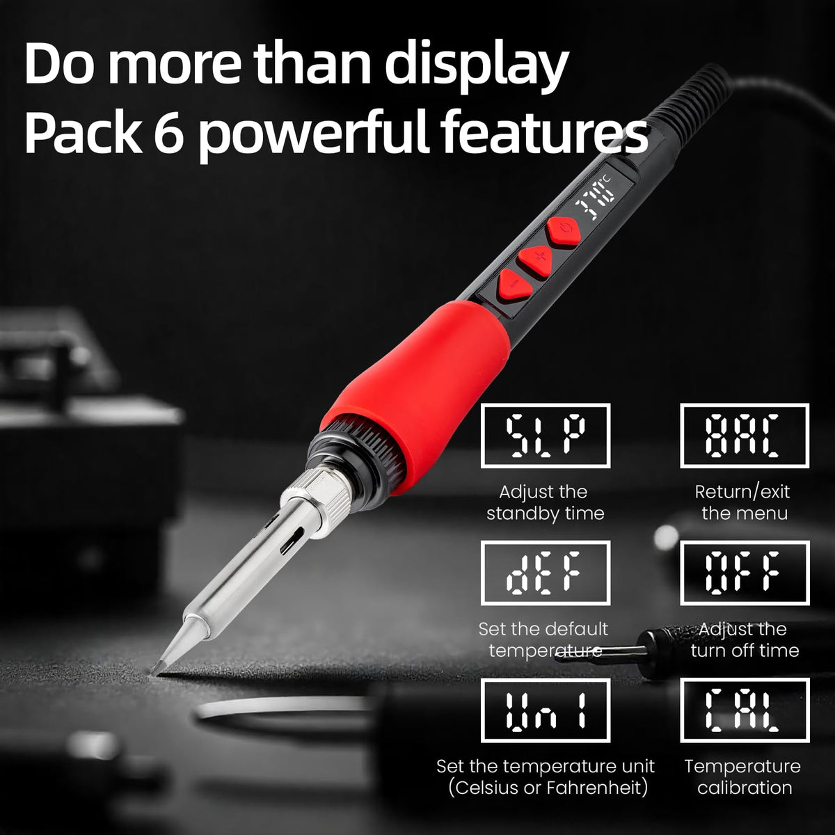 Plusivo Soldering Iron Kit carry bag makes transport to workshops simple